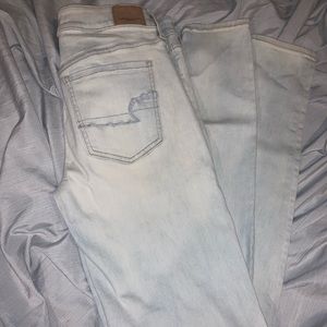 American eagle skinny jeans size 8 long